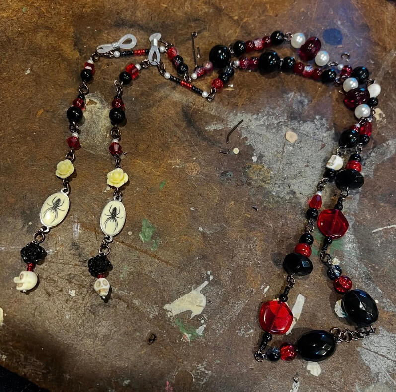 Gothic Glasses Chain Gothic Glasses Chain