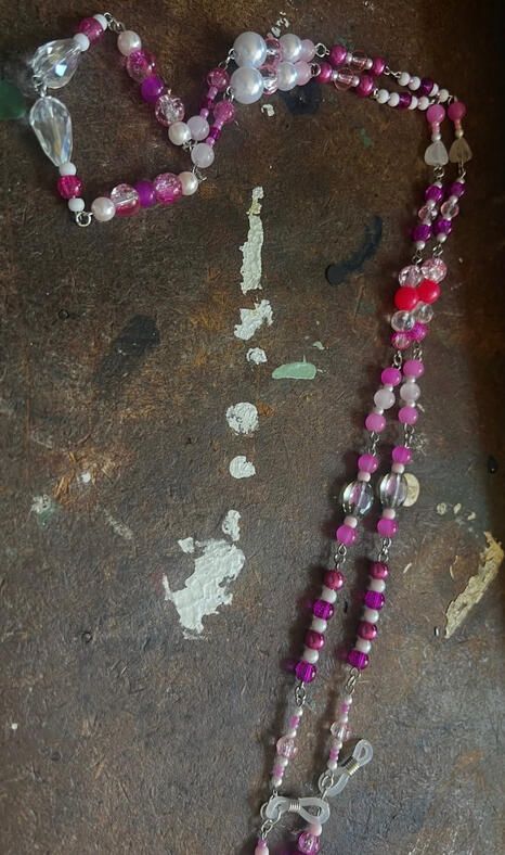 Pink Glasses Chain Pink Glasses Chain