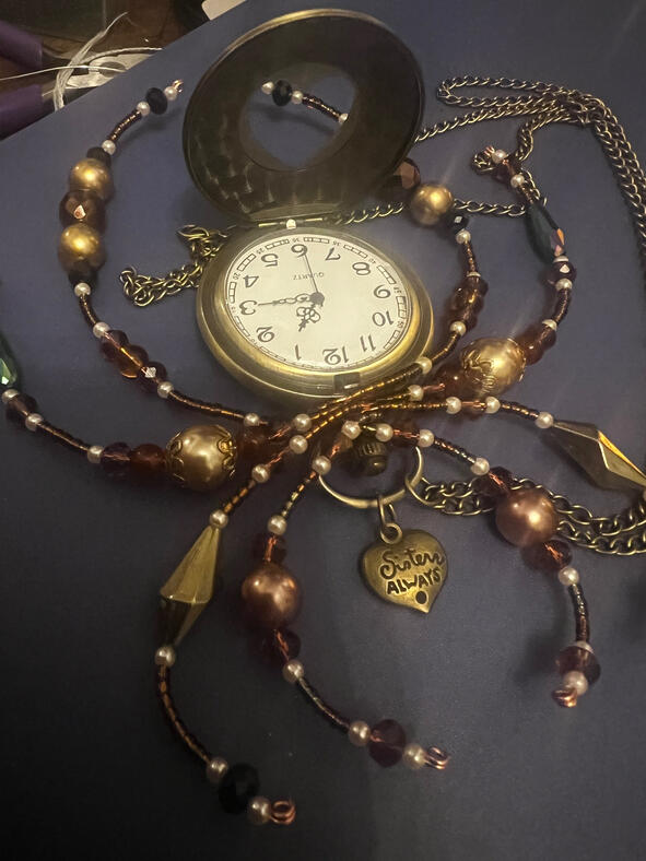 Pocket Watch Spider