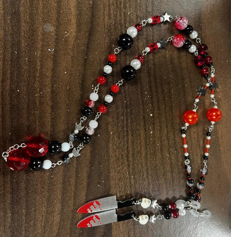 Knife Glasses Chain Knife Glasses Chain
