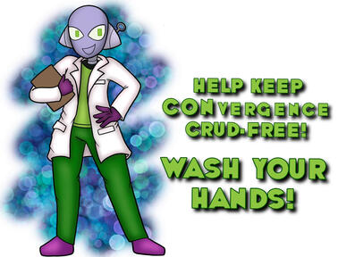 CONvergence Wash Hands Poster