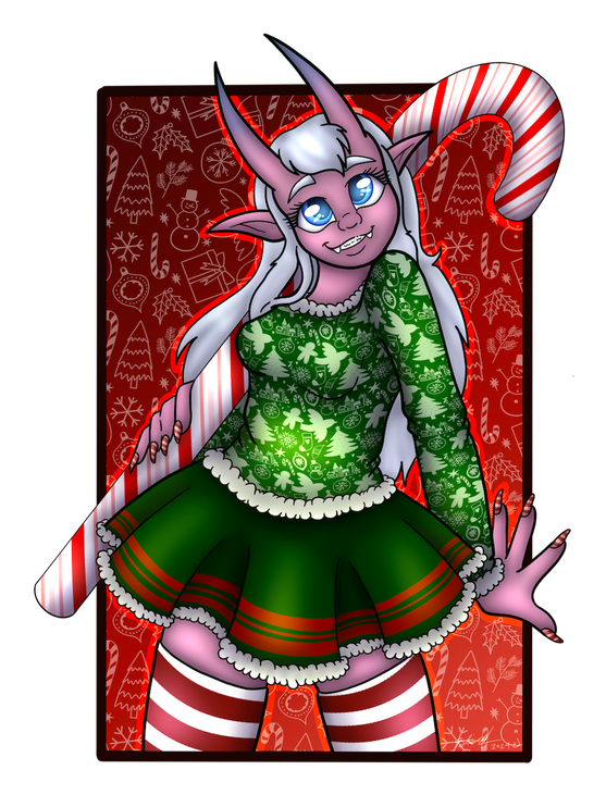 Candy Cane Elf Candy Cane Elf
